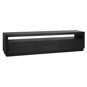 Oakura Black TV-szekrény 185 - oak veneer