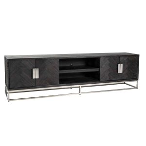 Blackbone Silver TV-szekrény 220 - black rustic