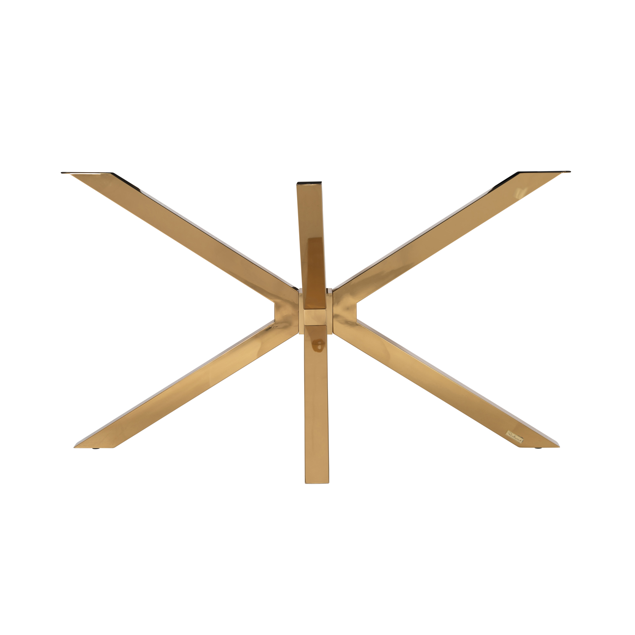 Dining table leg Matrix gold Conrad (Gold)